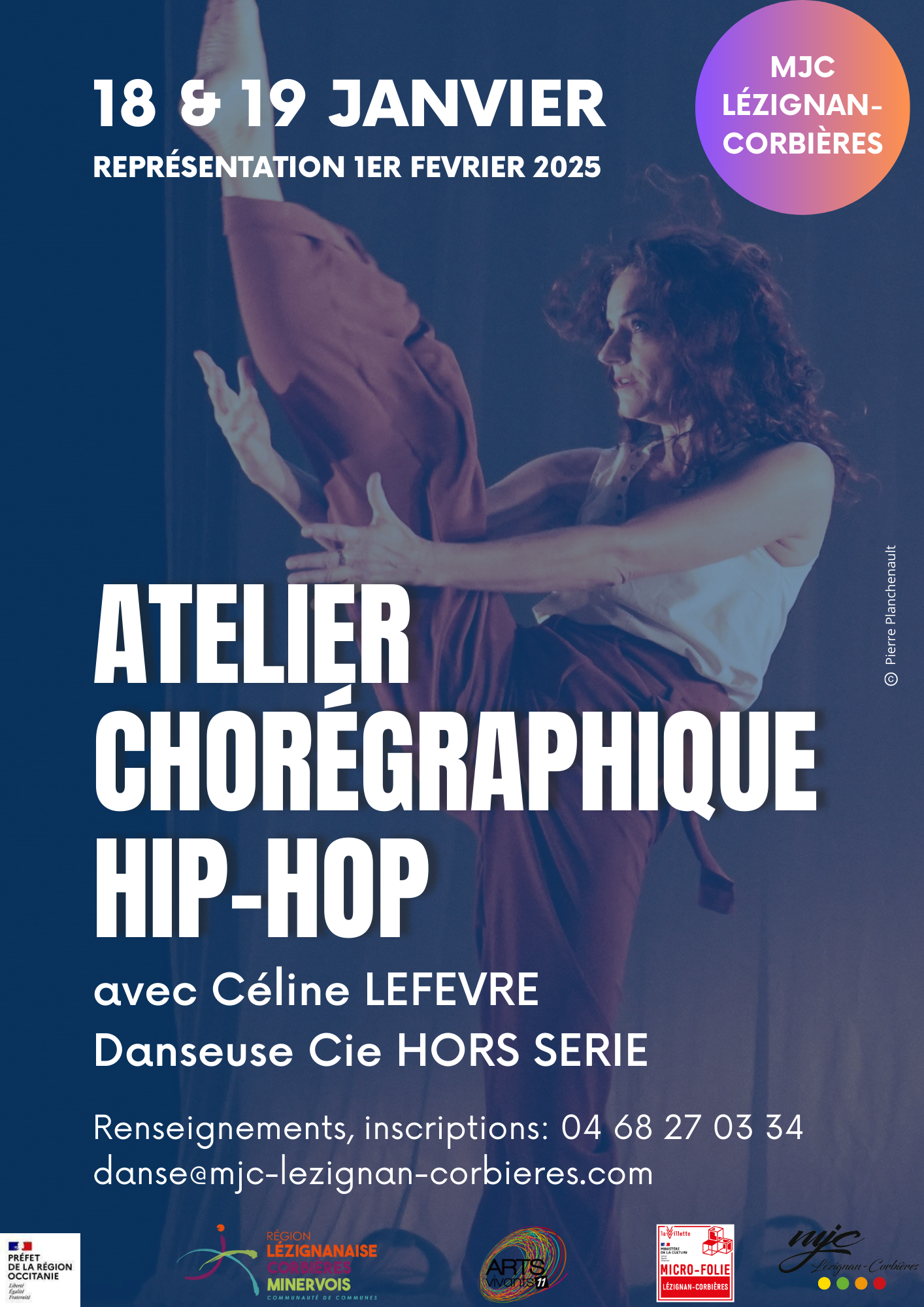 Atelier chorégraphique Hip-Hop... quelques places disponibles ! Atelier chorégraphique Hip-Hop... quelques places disponibles !