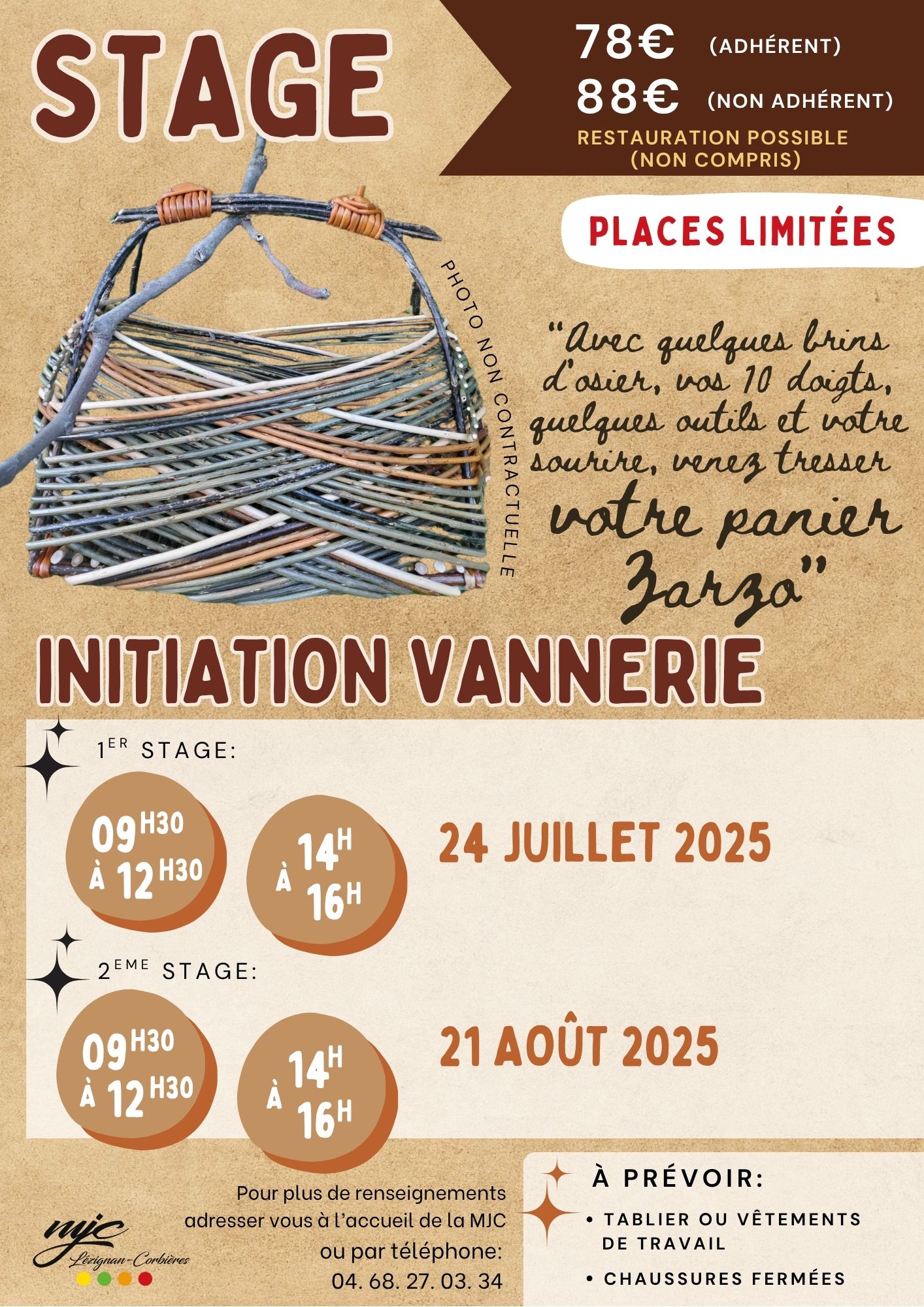 NOUVEAU CET ETE !!!