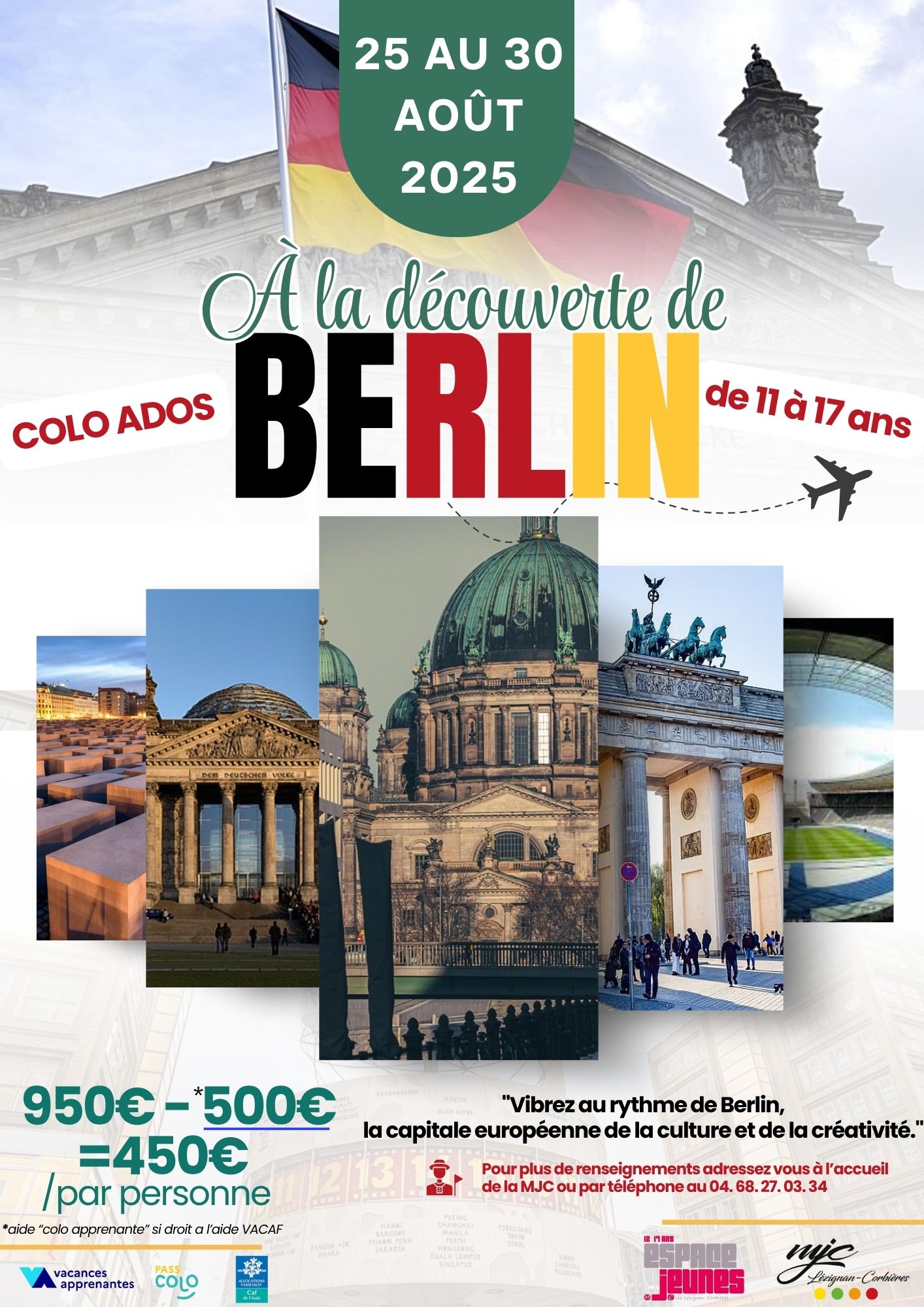 Séjour colo Berlin