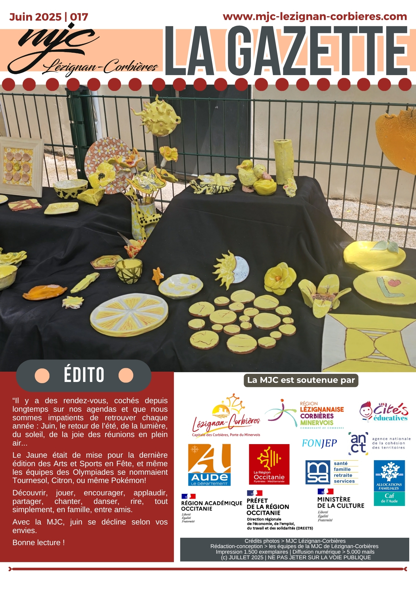 LA GAZETTE | Juin 2025