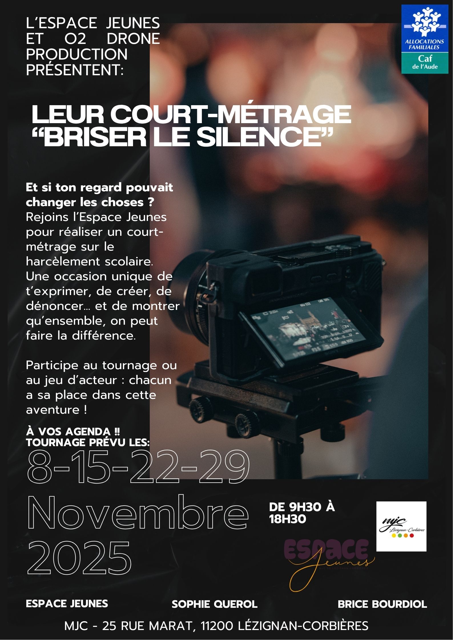 COURT METRAGE "BRISER LE SILENCE"