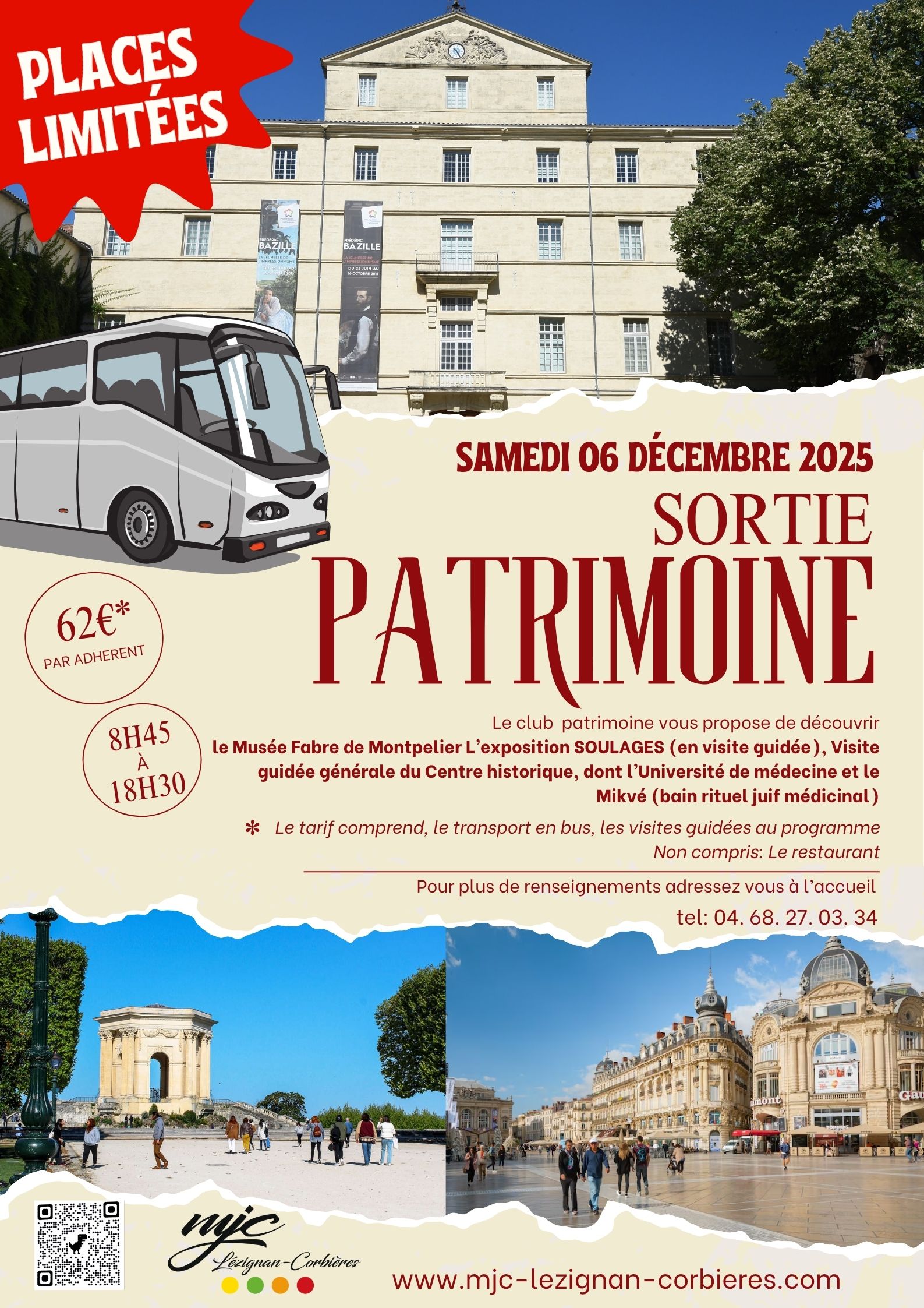 SORTIE PATRIMOINE MONTPELLIER