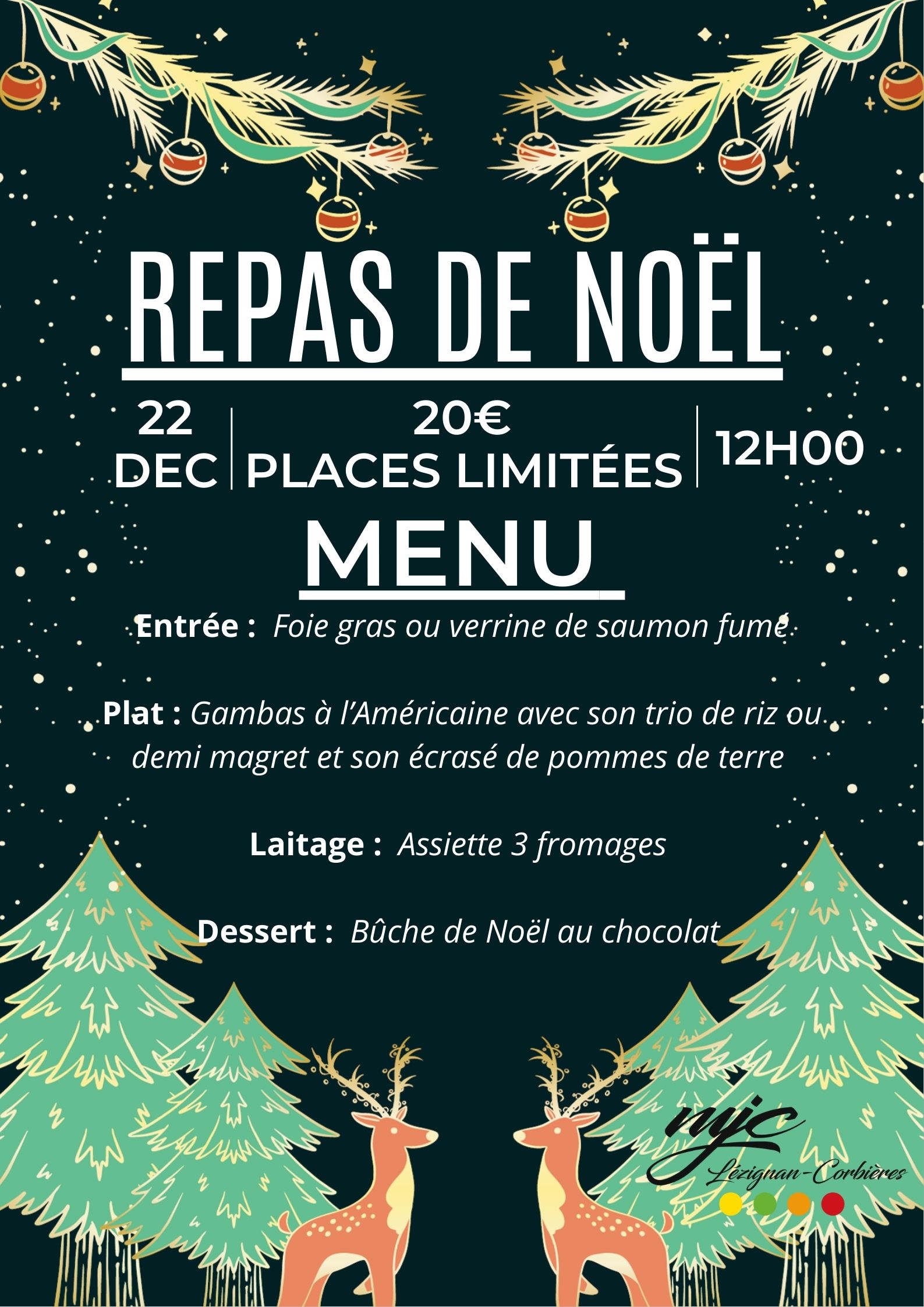 REPAS DE NOËL MJC