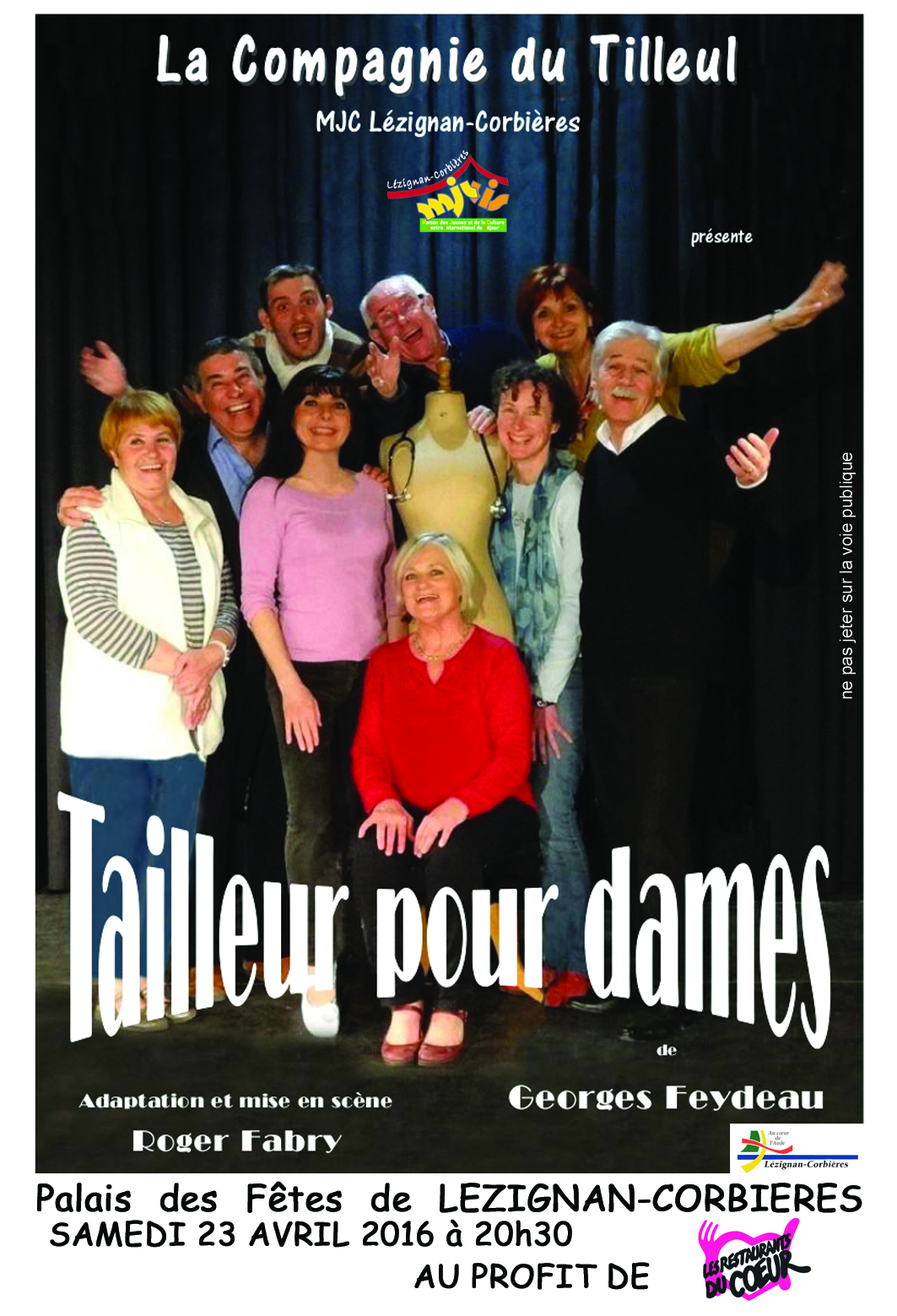 Tailleur pour dames - Restaurants du Cœur