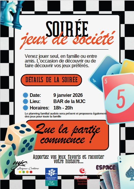 Soirée jeux : on reprend, c'est gratuit !