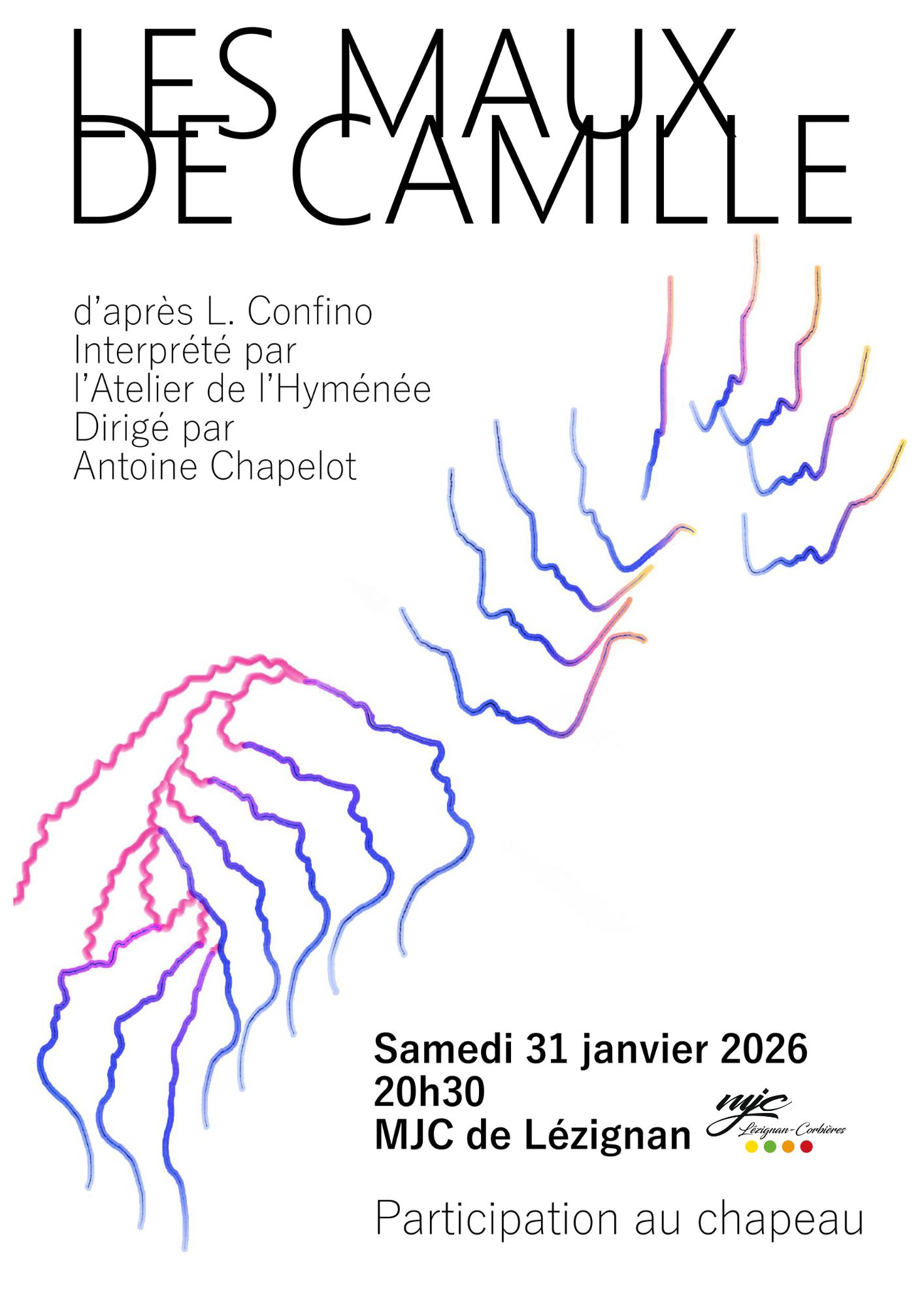 Les maux de Camille - Spectacle de l'atelier d'Hyménée