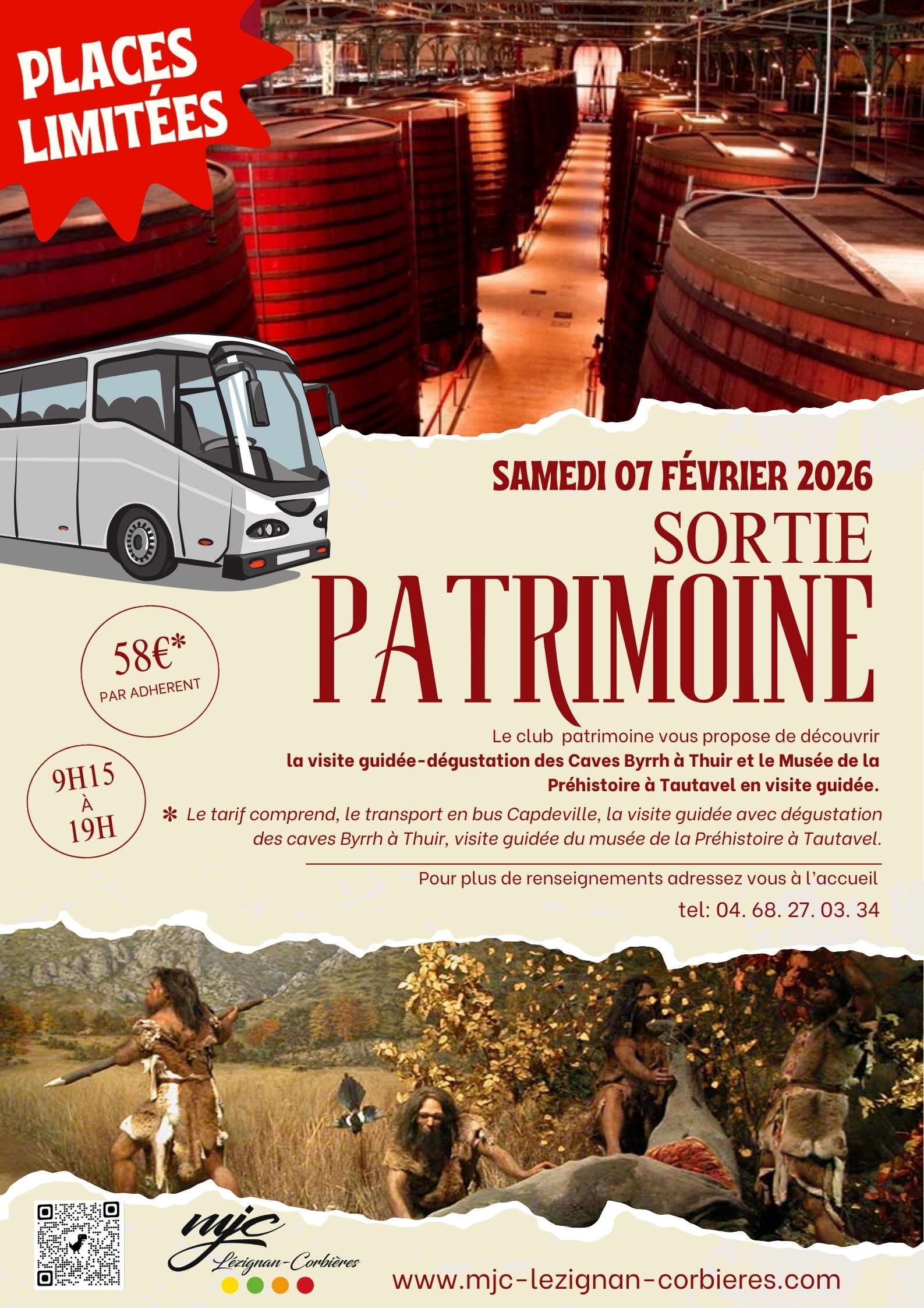 Sortie patrimoine février 2026