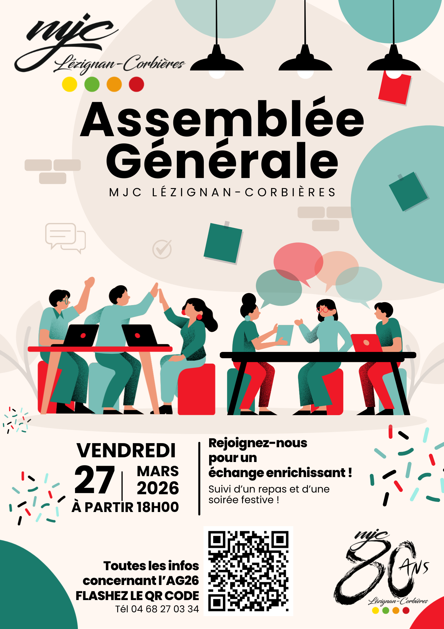 ASSEMBLÉE GÉNÉRALE 2026 | VENDREDI 27 MARS - 18H