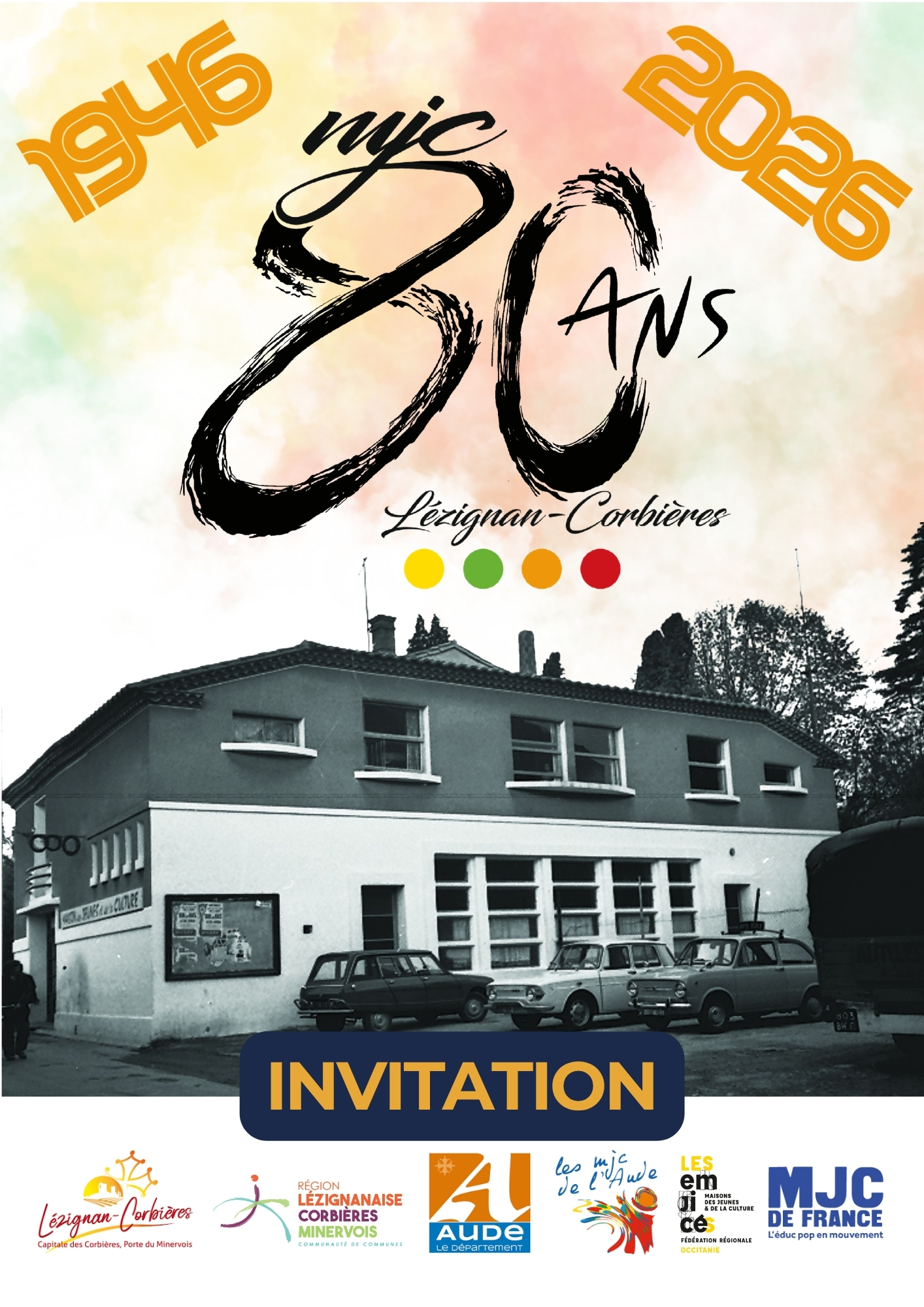 GRANDE FÊTE DES 80 ANS DE LA MJC | Vendredi 3 Juillet 2026