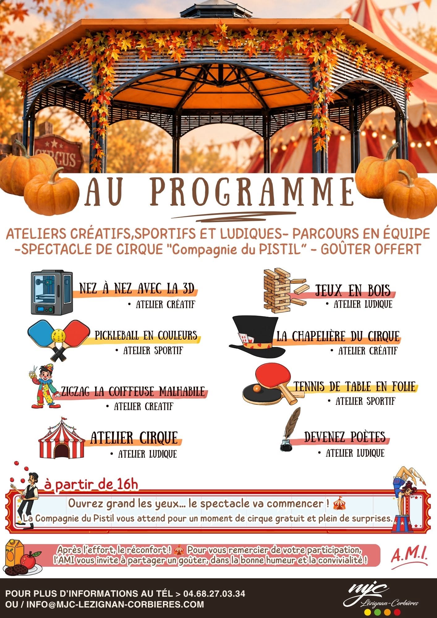 LES QUARTIERS D'AUTOMNE DE LA MJC