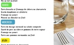 Menu de la semaine