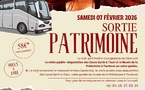 Sortie patrimoine février 2026
