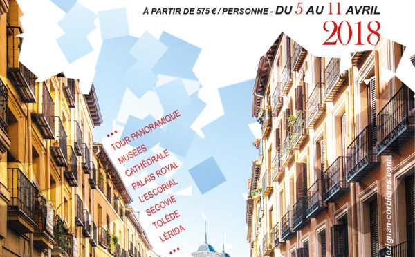 Du 5 au 11 avril 2018 >> Voyage à Madrid