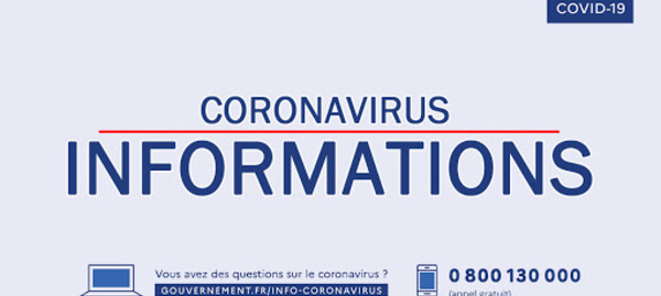 Information adhérents coronavirus