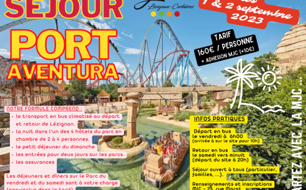 SEJOUR A PORT AVENTURA