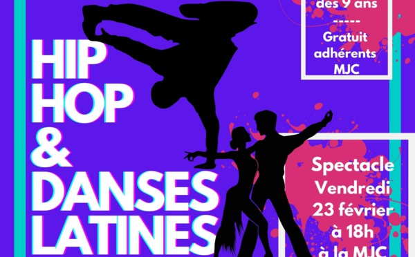 Atelier HIP HOP et danses latines à la MJC