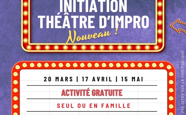 Initiation au Théâtre d'impro