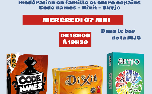 Découvrez des jeux au bar associatif de la MJC
