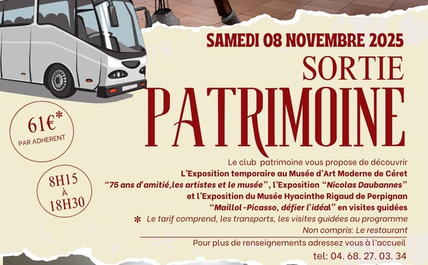Sortie patrimoine CERET