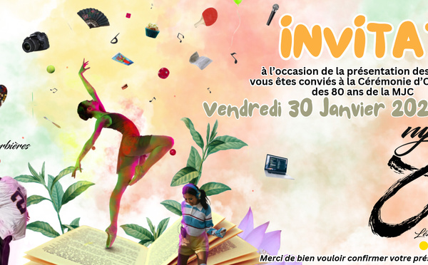 Lancement des 80 ans de la MJC