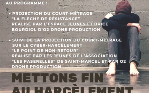 Mettons fin au harcèlement : Regarder, comprendre, agir : Une soirée pour dire stop au harcèlement