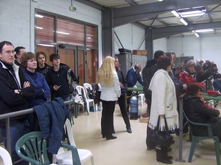 Les parents très attentifs pendant la compétition Les parents très attentifs pendant la compétition