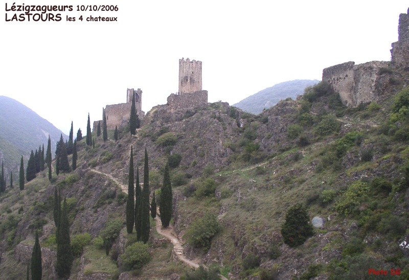 Rando du 10/10/2006 LASTOURS LES 4 CHATEAUX Rando du 10/10/2006 LASTOURS LES 4 CHATEAUX