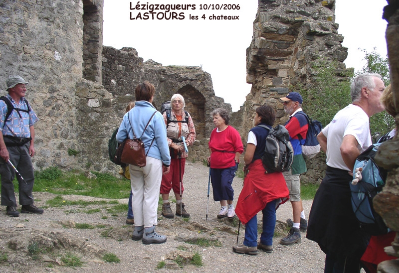 Rando du 10/10/2006 LASTOURS LES 4 CHATEAUX Rando du 10/10/2006 LASTOURS LES 4 CHATEAUX