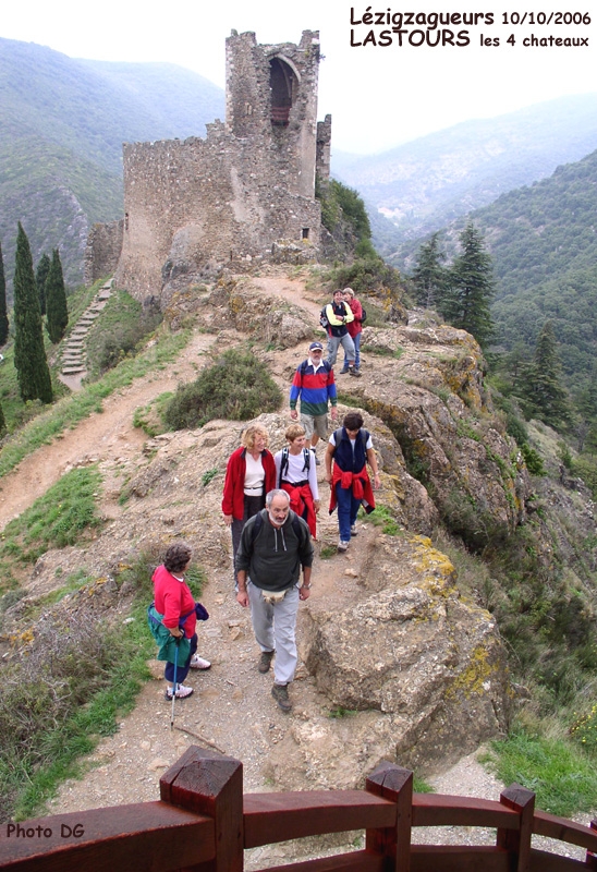 Rando du 10/10/2006 LASTOURS LES 4 CHATEAUX Rando du 10/10/2006 LASTOURS LES 4 CHATEAUX