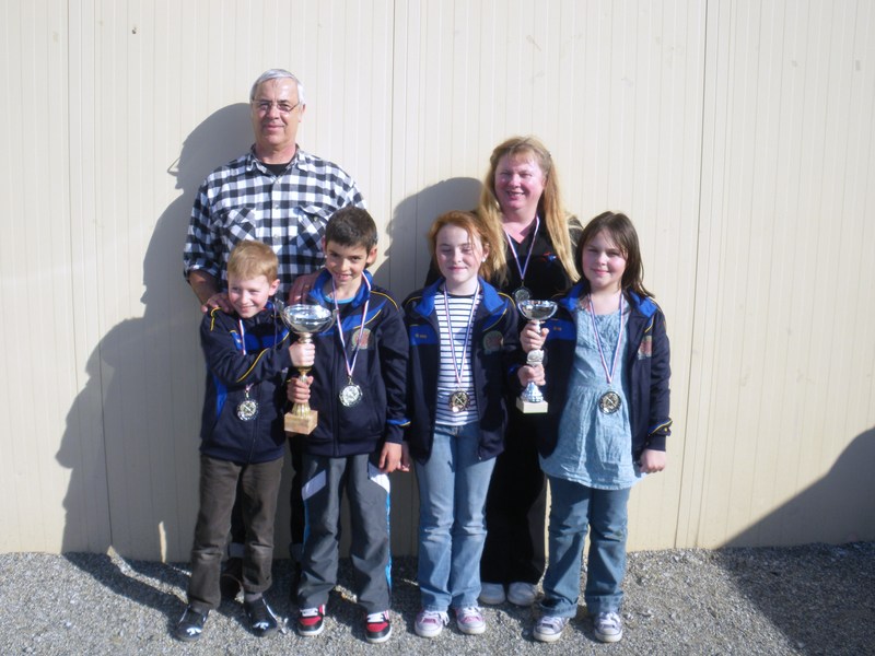 C H AM P I O N S DE L’AUDE PAR EQUIPE POUR LES POUSSINS RUFAS valentin, VIALE Enzo, REHS Clément POUR LES BENJAMINS SEGUY Adrien, NATEWAJKO Sarah, NATEWAJKO Aurélia Championnat départemental des Ecoles de tir Les carabiniers de lézignan corbières C H AM P I O N S DE L’AUDE PAR EQUIPE POUR LES POUSSINS RUFAS valentin, VIALE Enzo, REHS Clément POUR LES BENJAMINS SEGUY Adrien, NATEWAJKO Sarah, NATEWAJKO Aurélia Championnat départemental des Ecoles de tir Les carabiniers de lézignan corbières